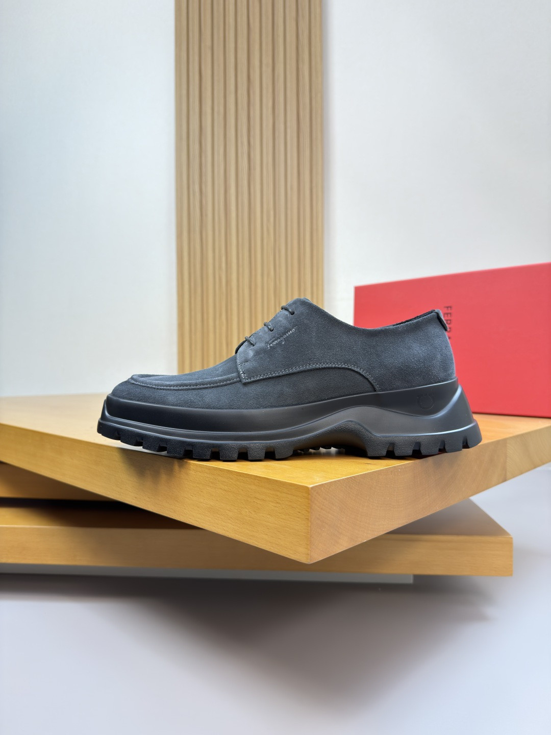 Ferragamo Style Leather Men's Shoes Men's Shoes Men's Shoes detail image 5 from source 783327