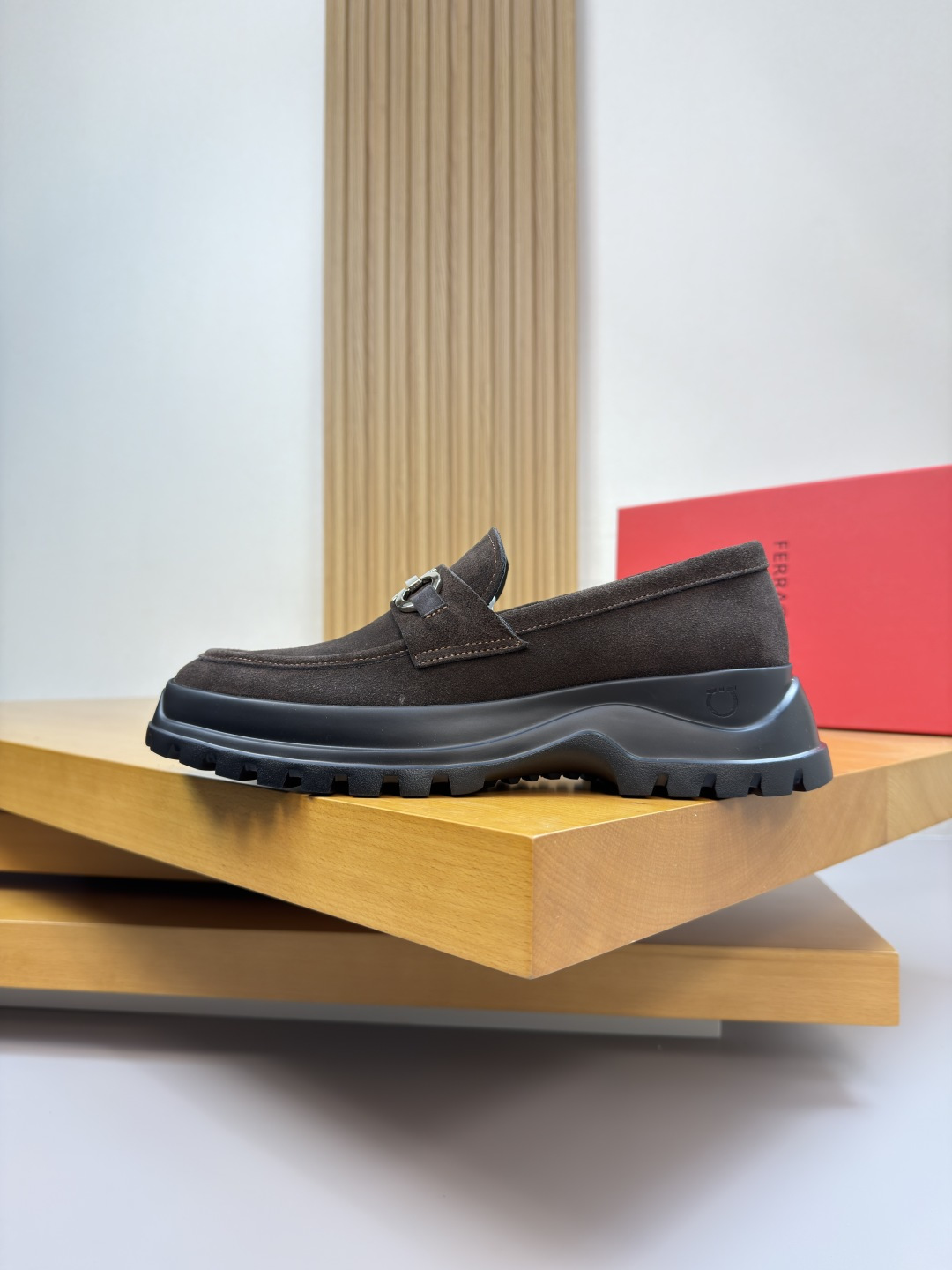 Ferragamo Style Leather Men's Shoes Men's Shoes Men's Shoes detail image 5 from source 783320