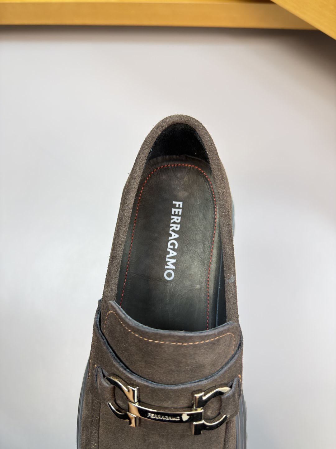 Ferragamo Style Leather Men's Shoes Men's Shoes Men's Shoes detail image 7 from source 783320