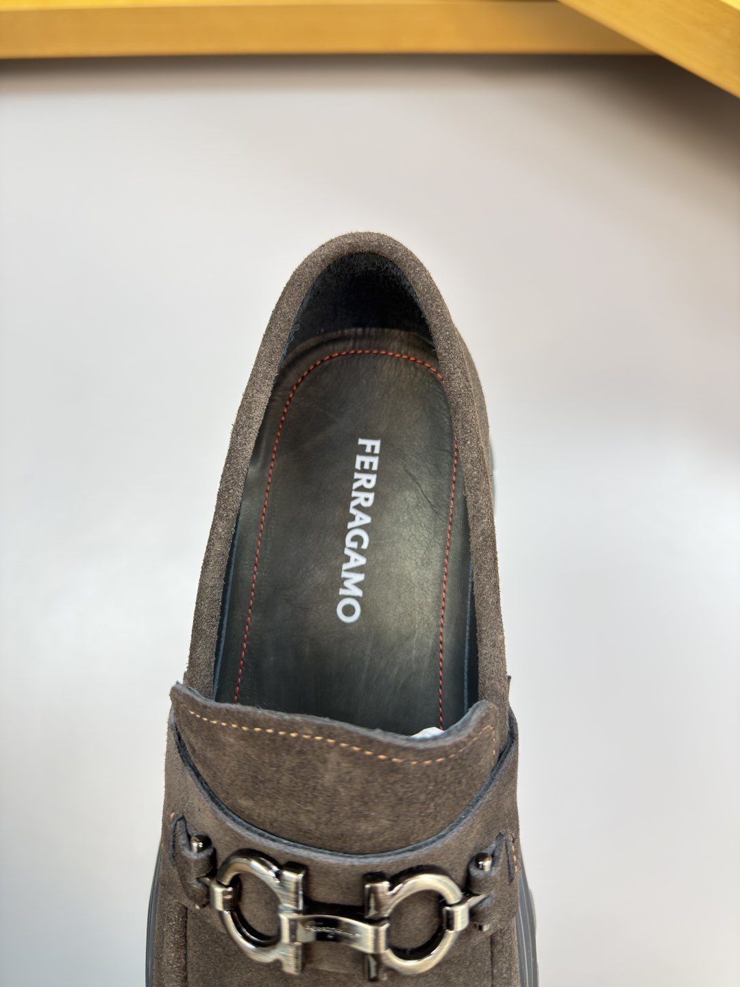 Ferragamo Style Leather Men's Shoes Men's Shoes Men's Shoes detail image 7 from source 783324