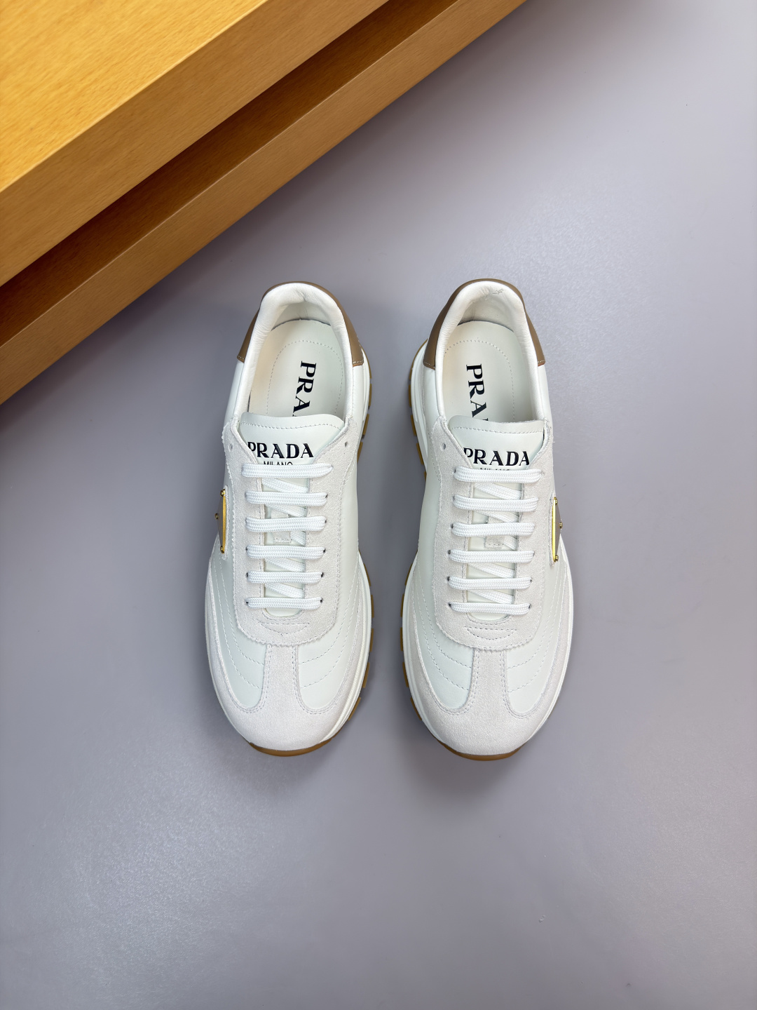 Prada Style Leather Men's Shoes Lookbook Reference image 2