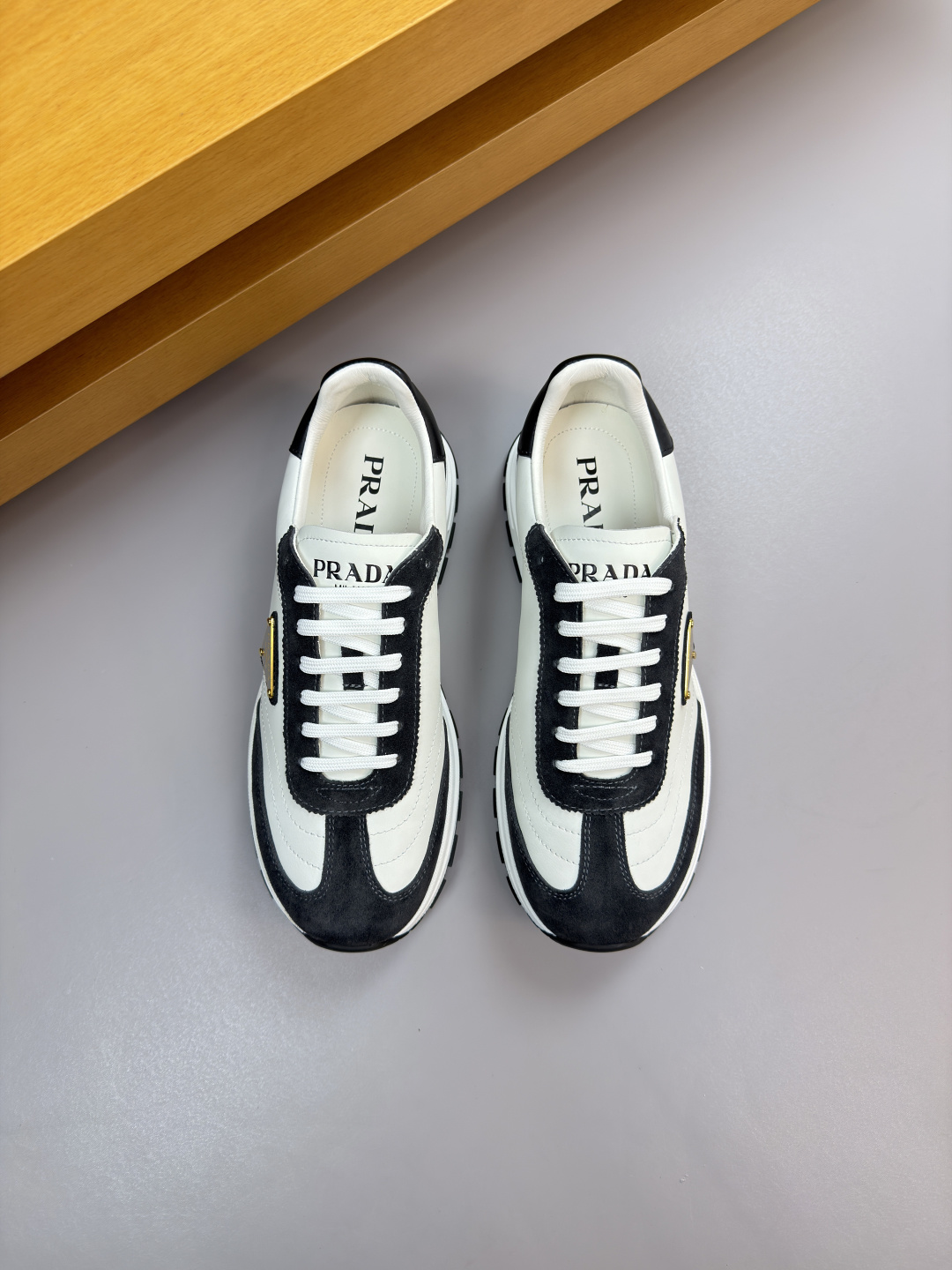 Prada Style Leather Men's Shoes Lookbook Reference image 2