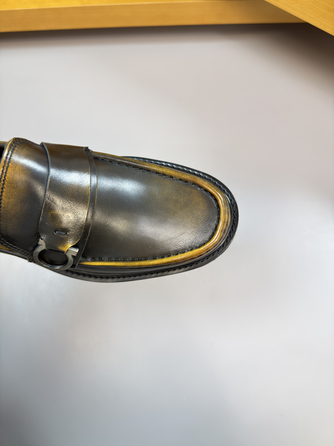 Ferragamo Style Leather Men's Shoes Men's Shoes Men's Shoes detail image 6 from source 783313