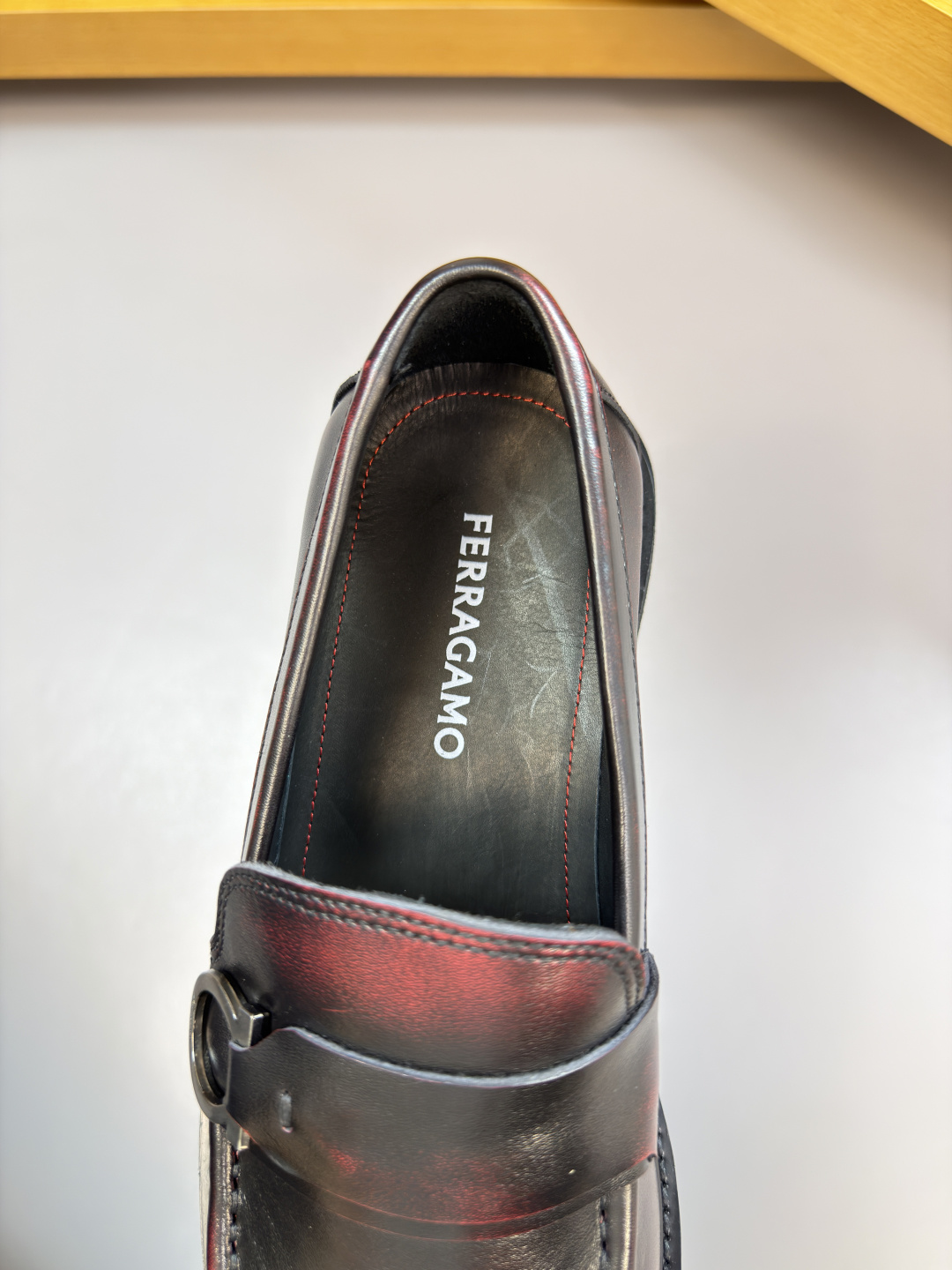 Ferragamo Style Leather Men's Shoes Men's Shoes Men's Shoes detail image 7 from source 783311