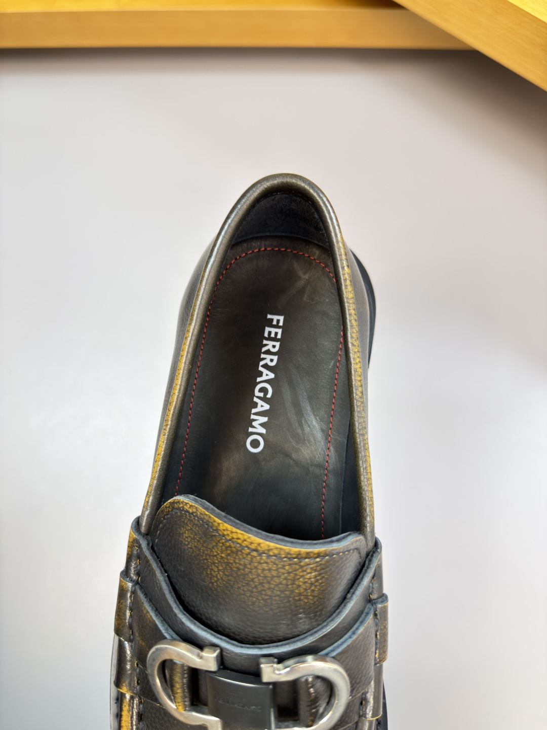 Ferragamo Style Leather Men's Shoes Men's Shoes Men's Shoes detail image 7 from source 783314