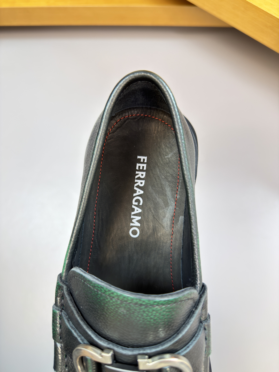 Ferragamo Style Leather Men's Shoes Men's Shoes Men's Shoes detail image 7 from source 783315
