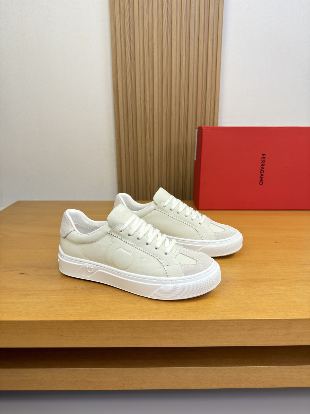 Ferragamo Style Leather Men's Shoes Lookbook Reference image 1