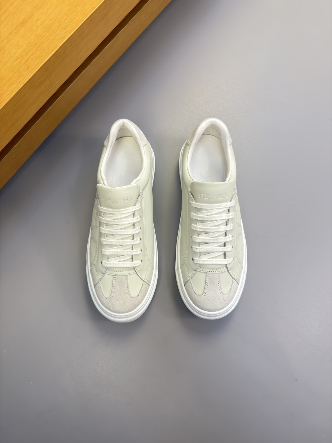 Ferragamo Style Leather Men's Shoes Lookbook Reference image 2