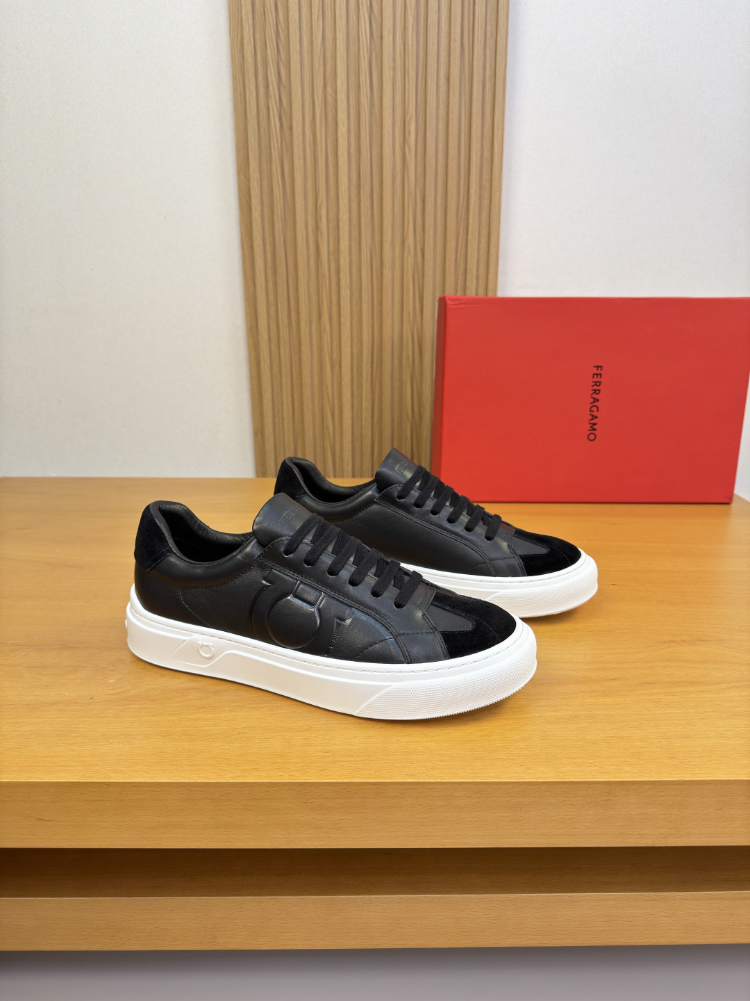 Ferragamo Style Leather Men's Shoes Lookbook Reference image 1