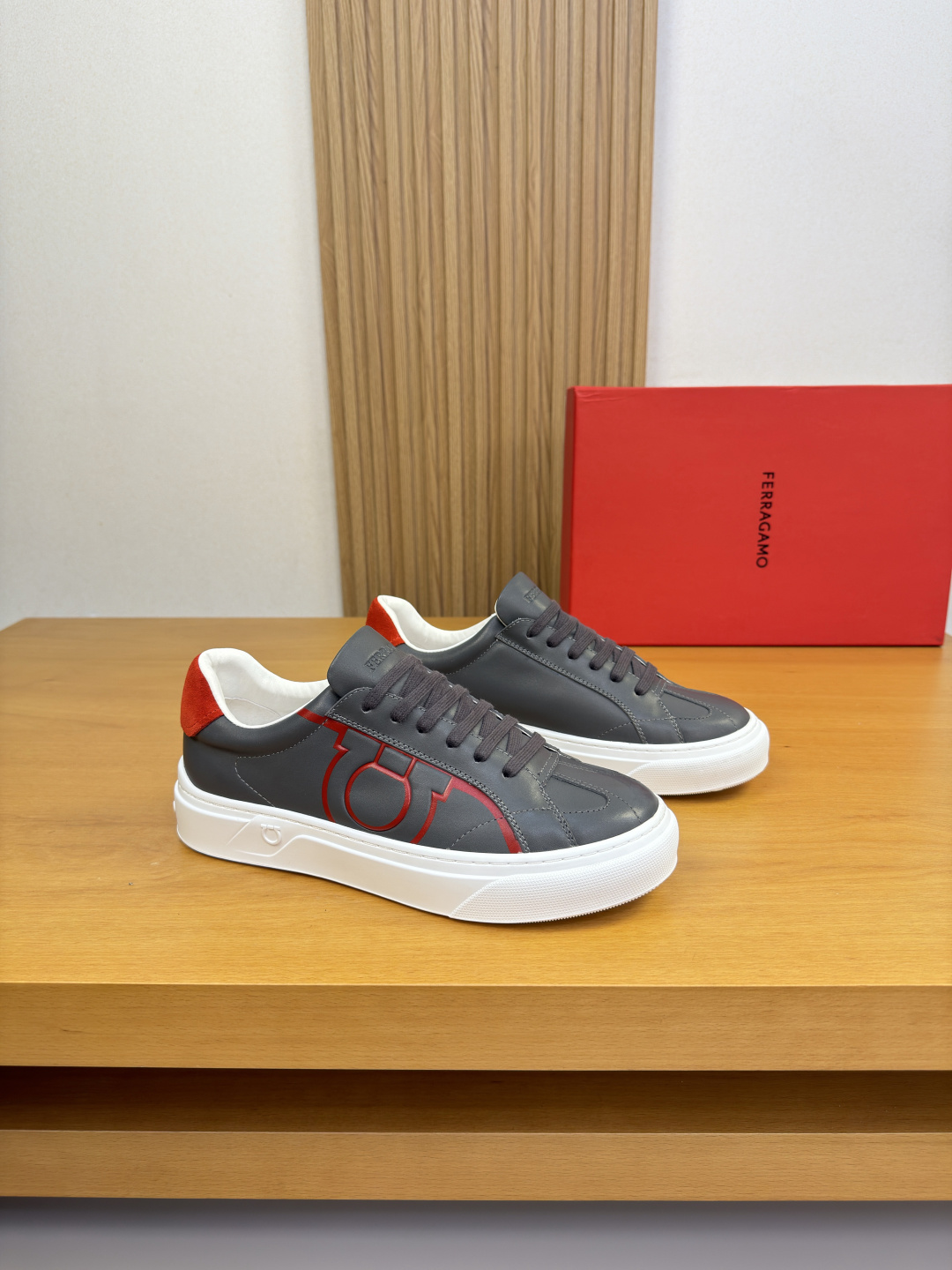 Ferragamo Style Leather Men's Shoes Lookbook Reference image 1