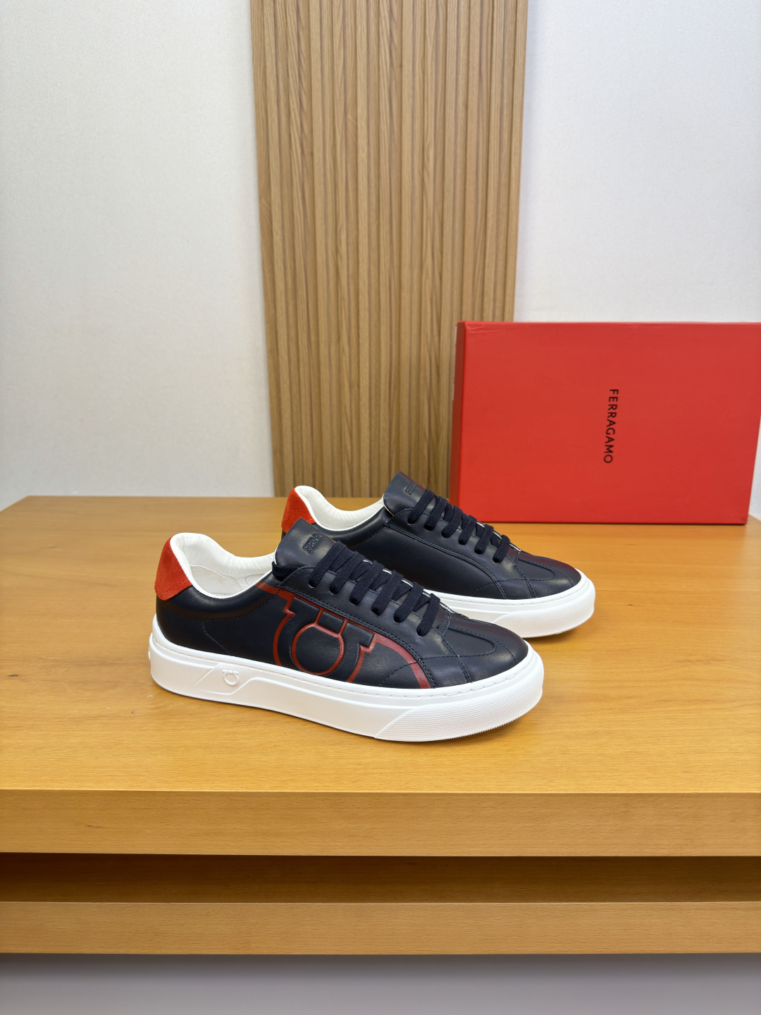 Ferragamo Style Leather Men's Shoes Lookbook Reference image 1