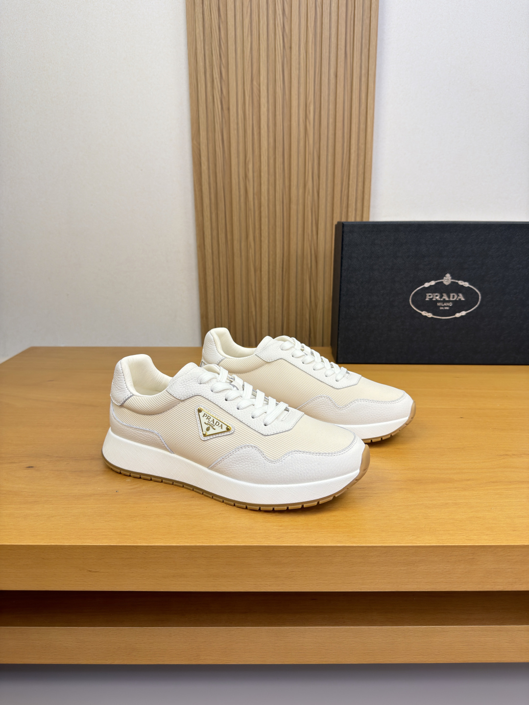 Prada Style Leather Men's Shoes Lookbook Reference image 1