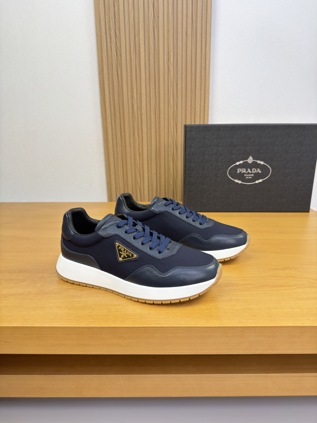 Prada Style Leather Men's Shoes Lookbook Reference image 1