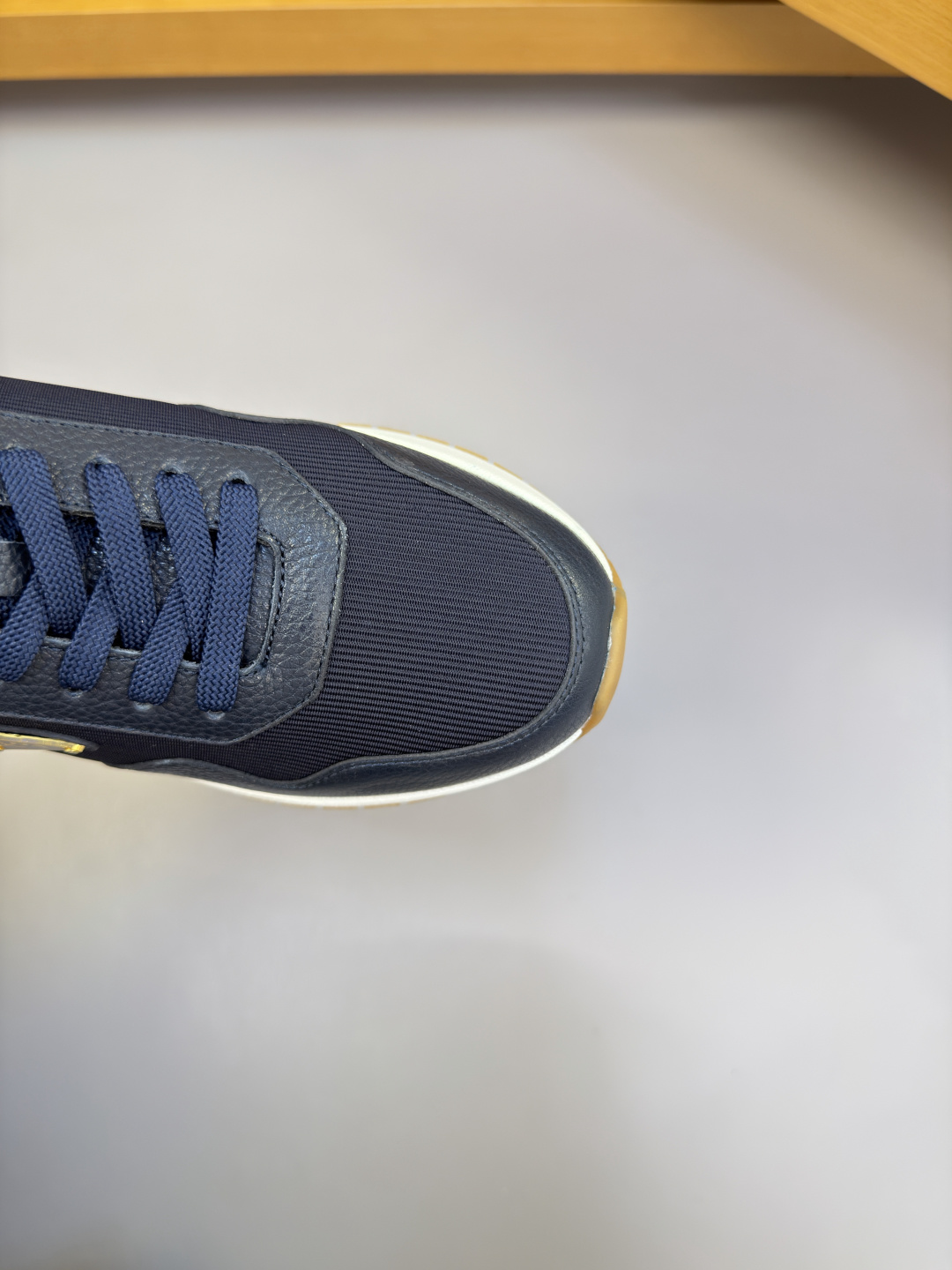 Prada Style Leather Men's Shoes style reference detail image 6 from source 782035