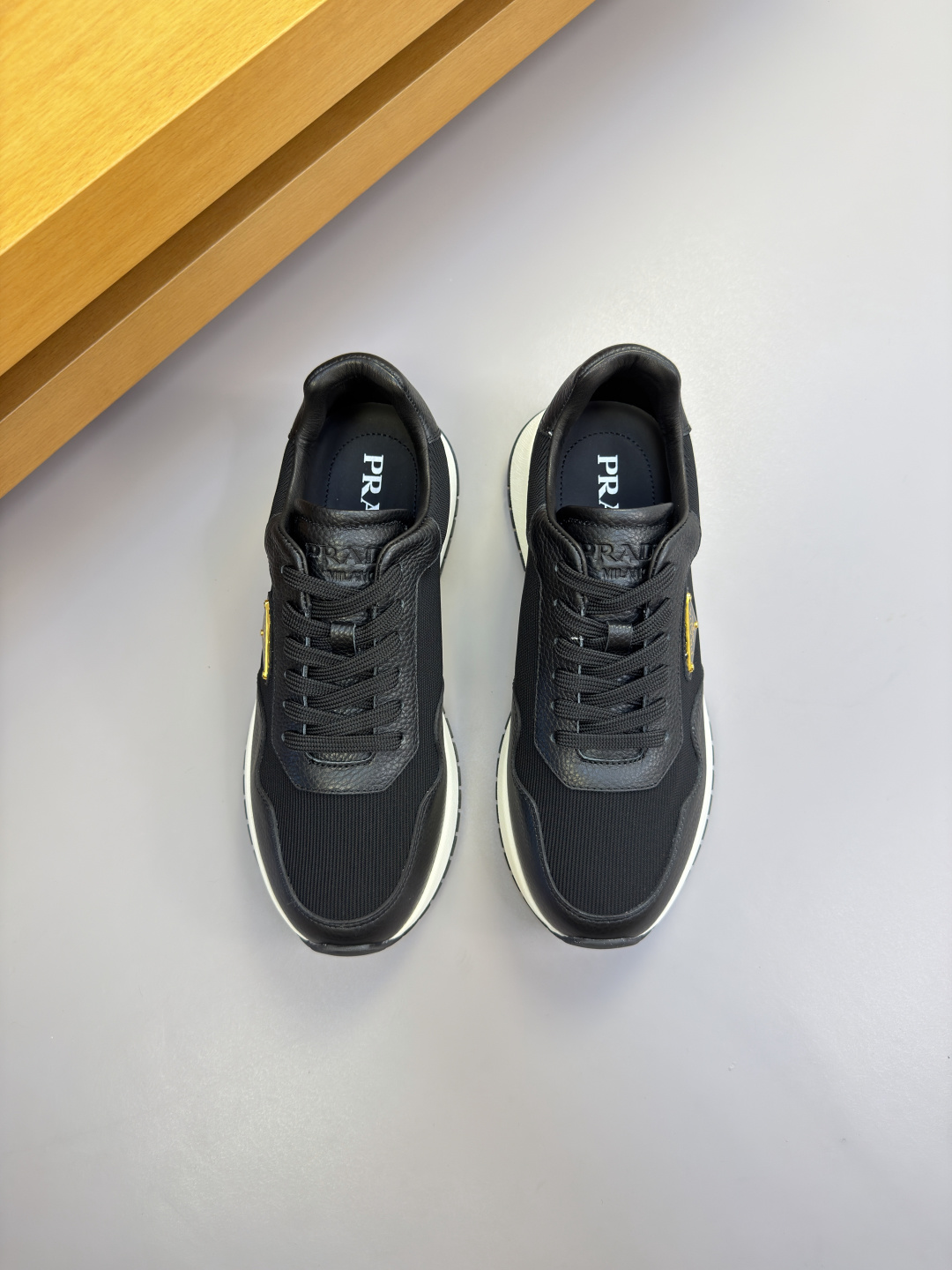 Prada Style Leather Men's Shoes Lookbook Reference image 2