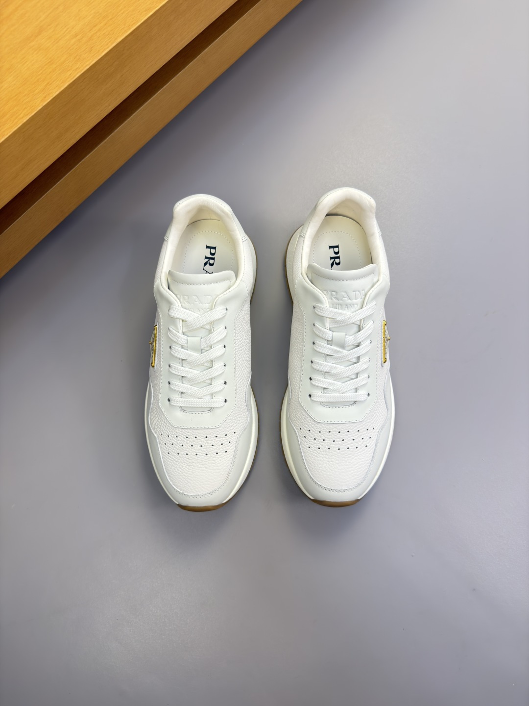 Prada Style Leather Men's Shoes Lookbook Reference image 2