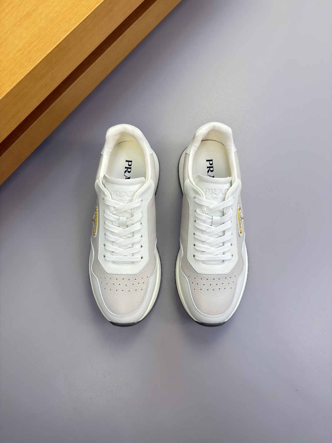 Prada Style Leather Men's Shoes Lookbook Reference image 2