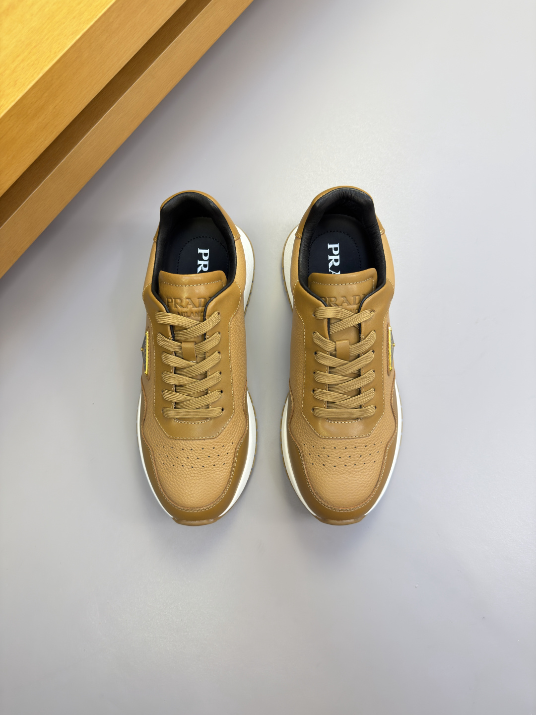 Prada Style Leather Men's Shoes Lookbook Reference image 2