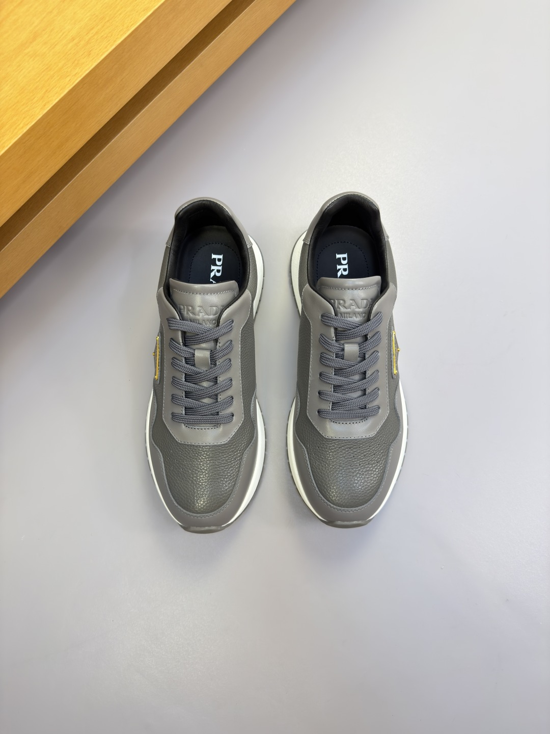 Prada Style Leather Men's Shoes Lookbook Reference image 2