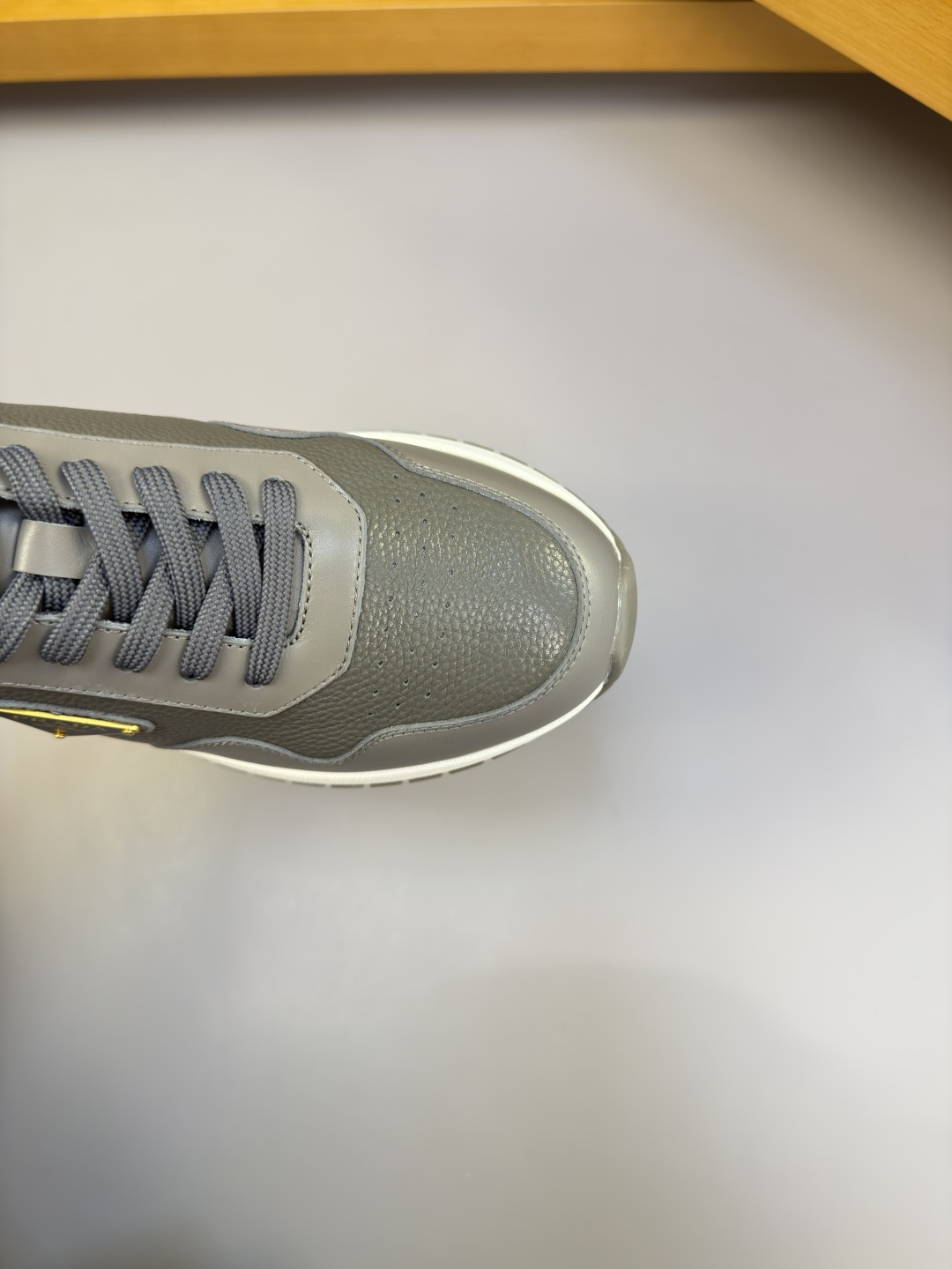 Prada Style Leather Men's Shoes style reference detail image 6 from source 782041