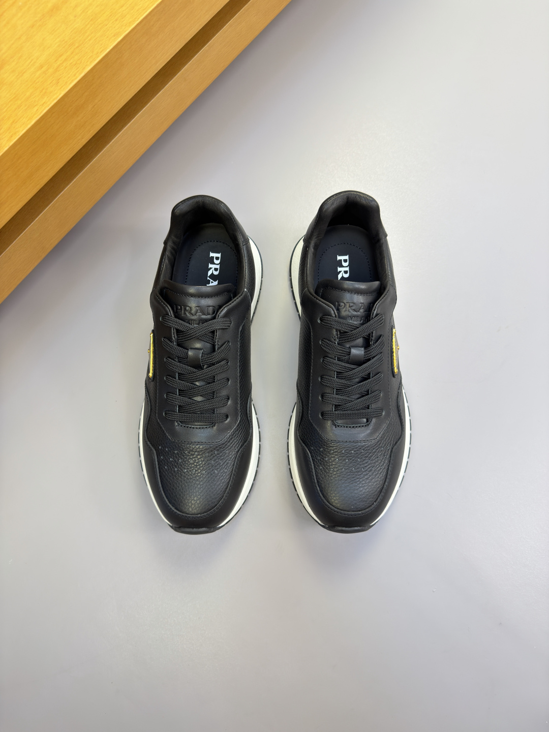 Prada Style Leather Men's Shoes Lookbook Reference image 2