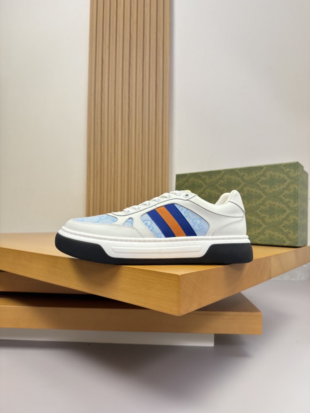 Gucci Style Leather Men's Shoes style reference detail image 5 from source 781399