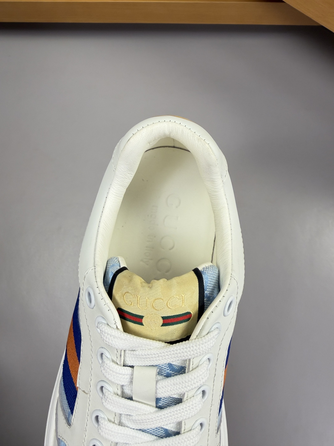 Gucci Style Leather Men's Shoes style reference detail image 7 from source 781399