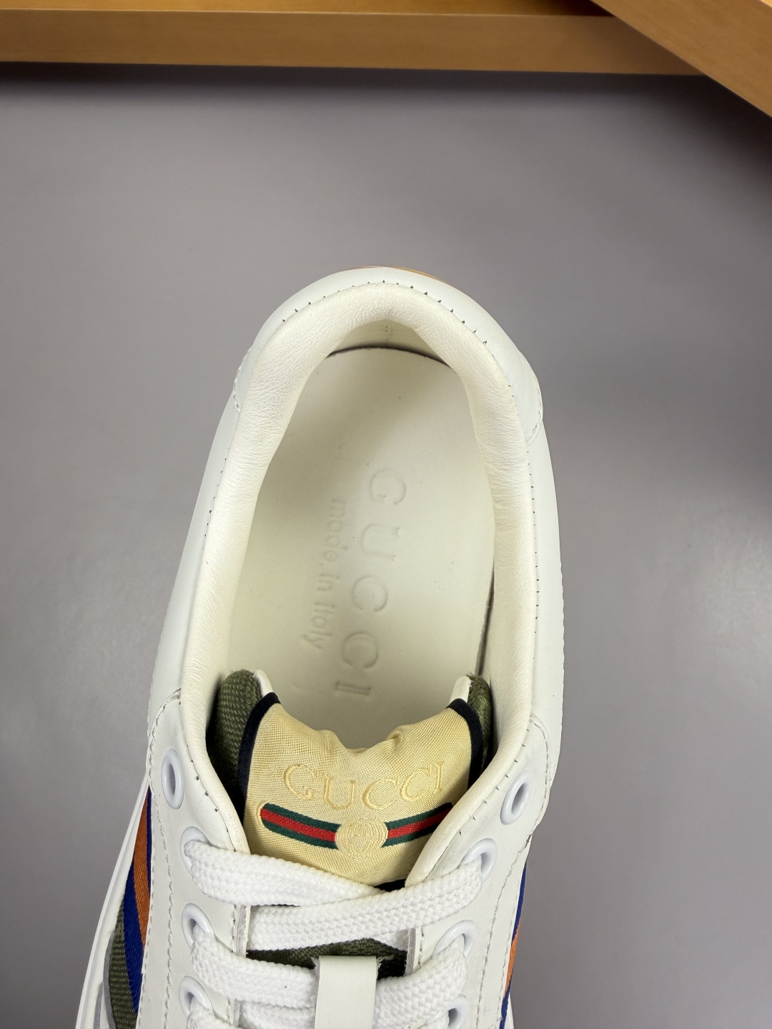 Gucci Style Leather Men's Shoes style reference detail image 7 from source 781400