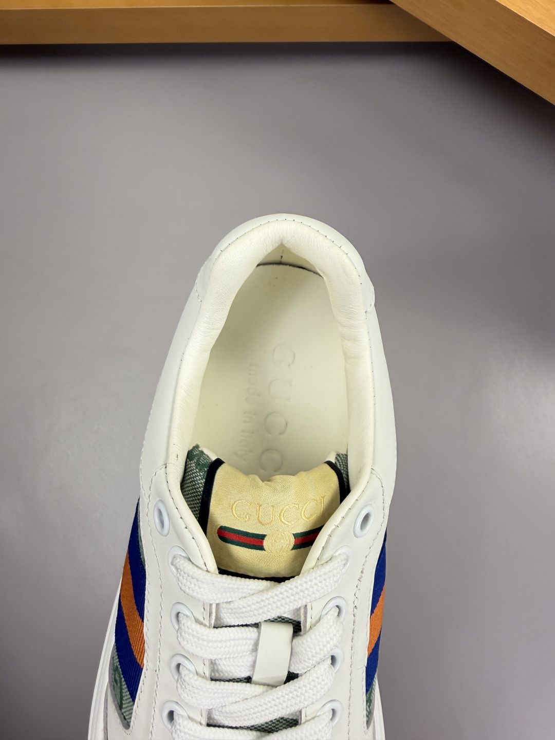 Gucci Style Leather Men's Shoes style reference detail image 7 from source 781401