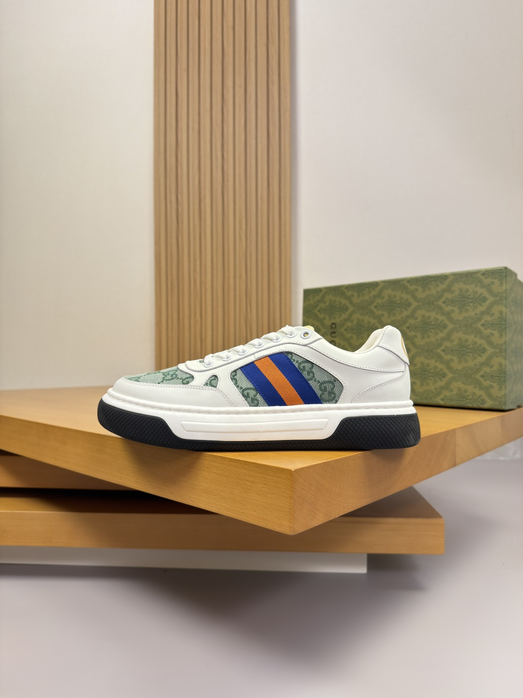 Gucci Style Leather Men's Shoes style reference detail image 5 from source 781401