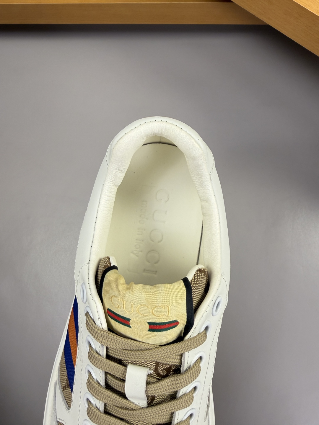 Gucci Style Leather Men's Shoes style reference detail image 7 from source 781403