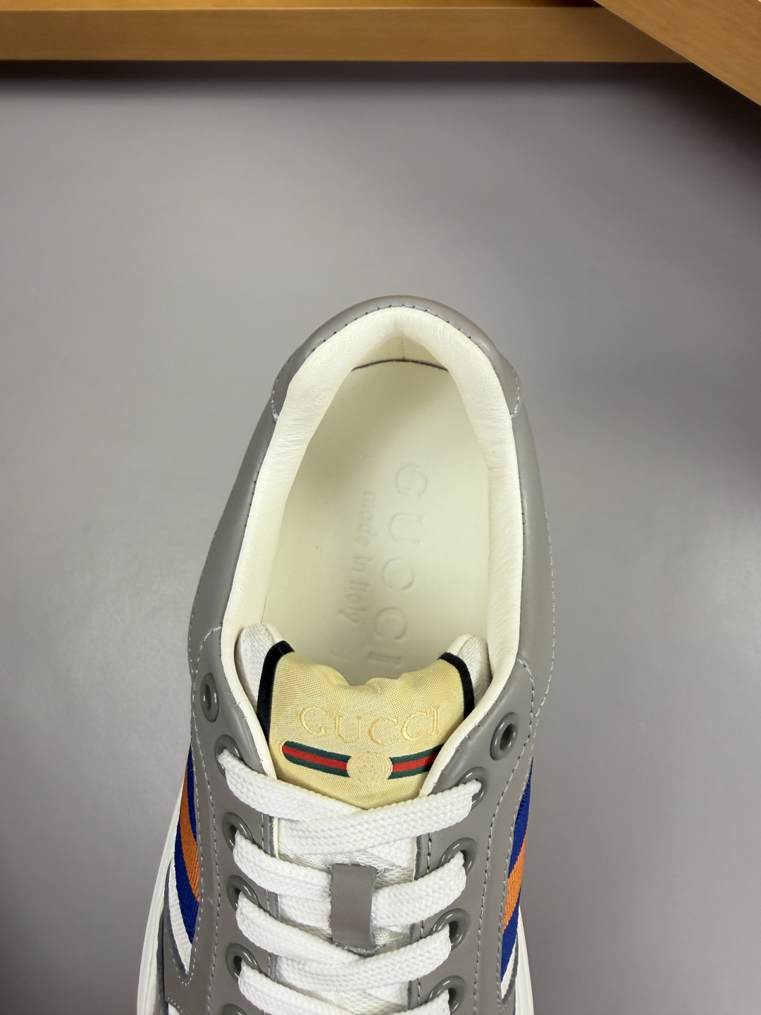 Gucci Style Leather Men's Shoes style reference detail image 7 from source 781404