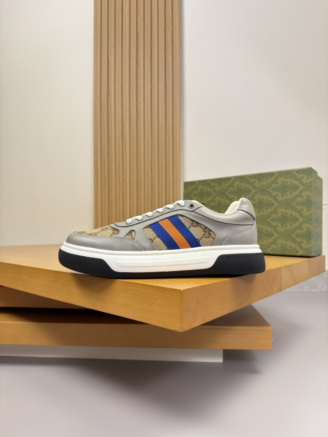 Gucci Style Leather Men's Shoes style reference detail image 5 from source 781405