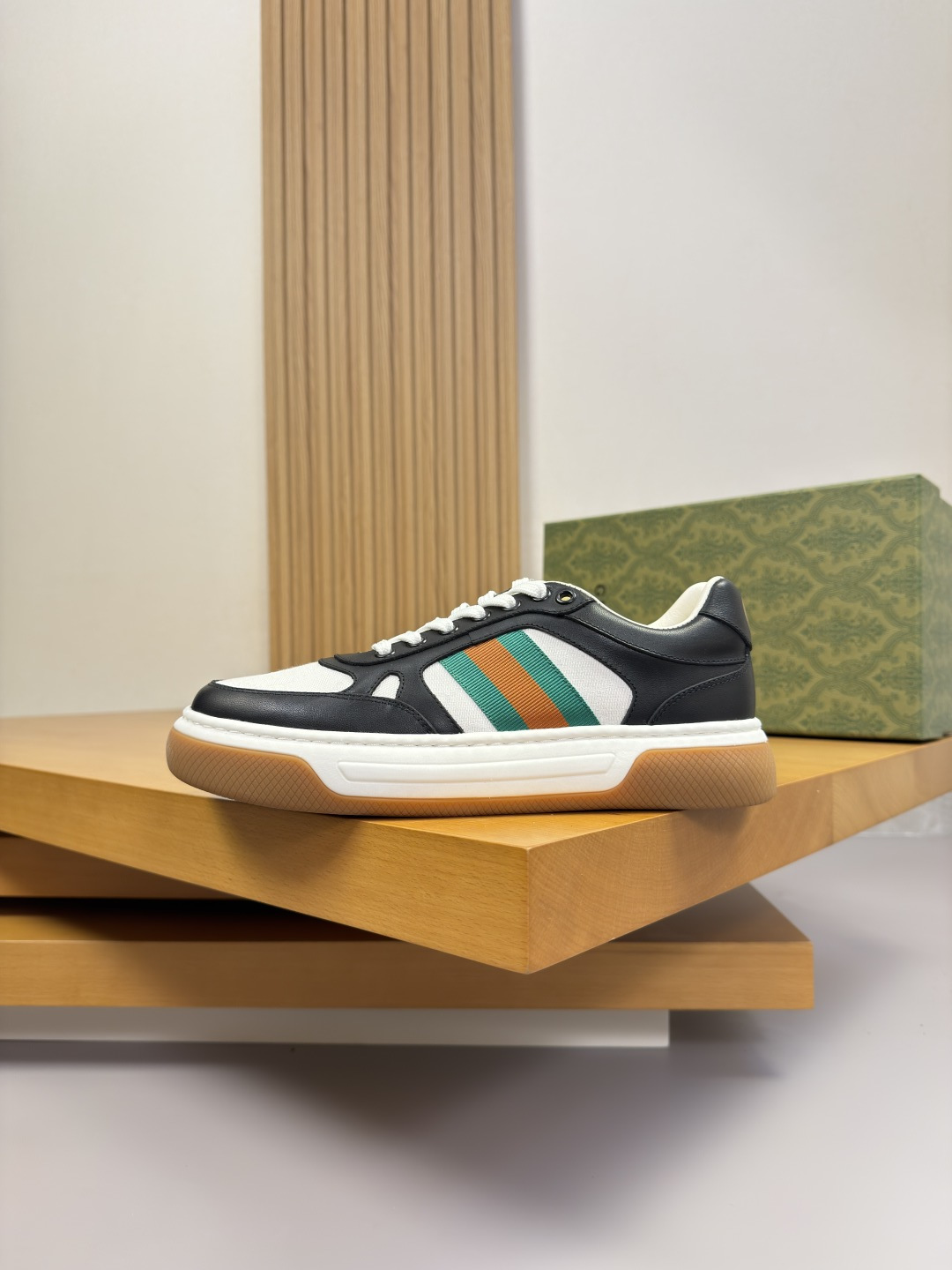 Gucci Style Leather Men's Shoes style reference detail image 5 from source 781411