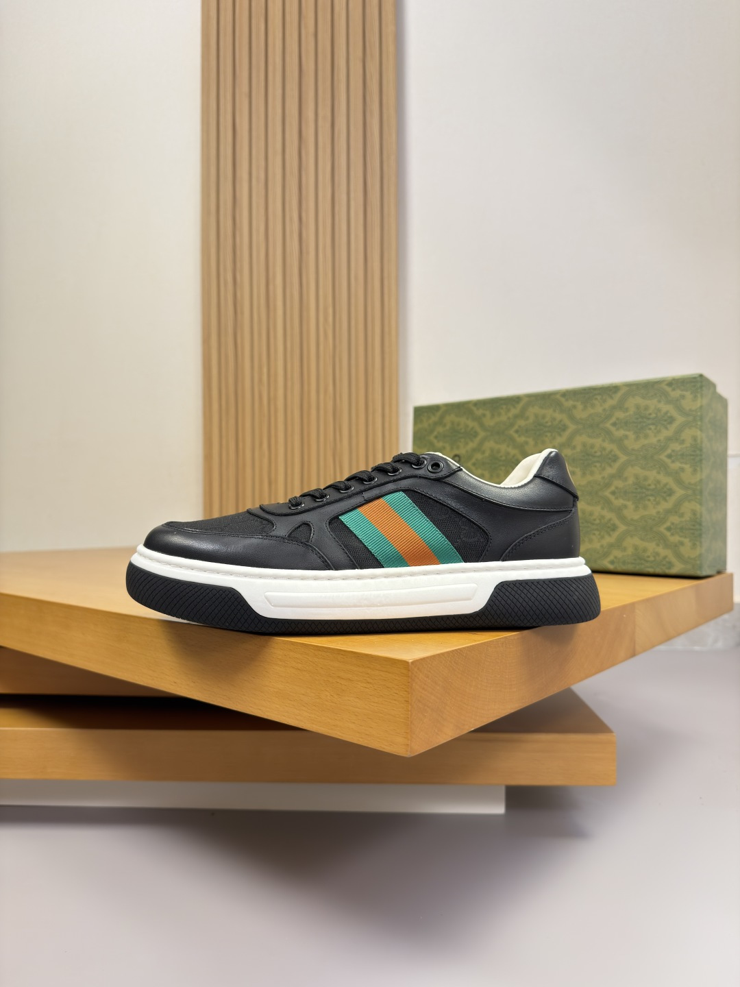 Gucci Style Leather Men's Shoes style reference detail image 5 from source 781414
