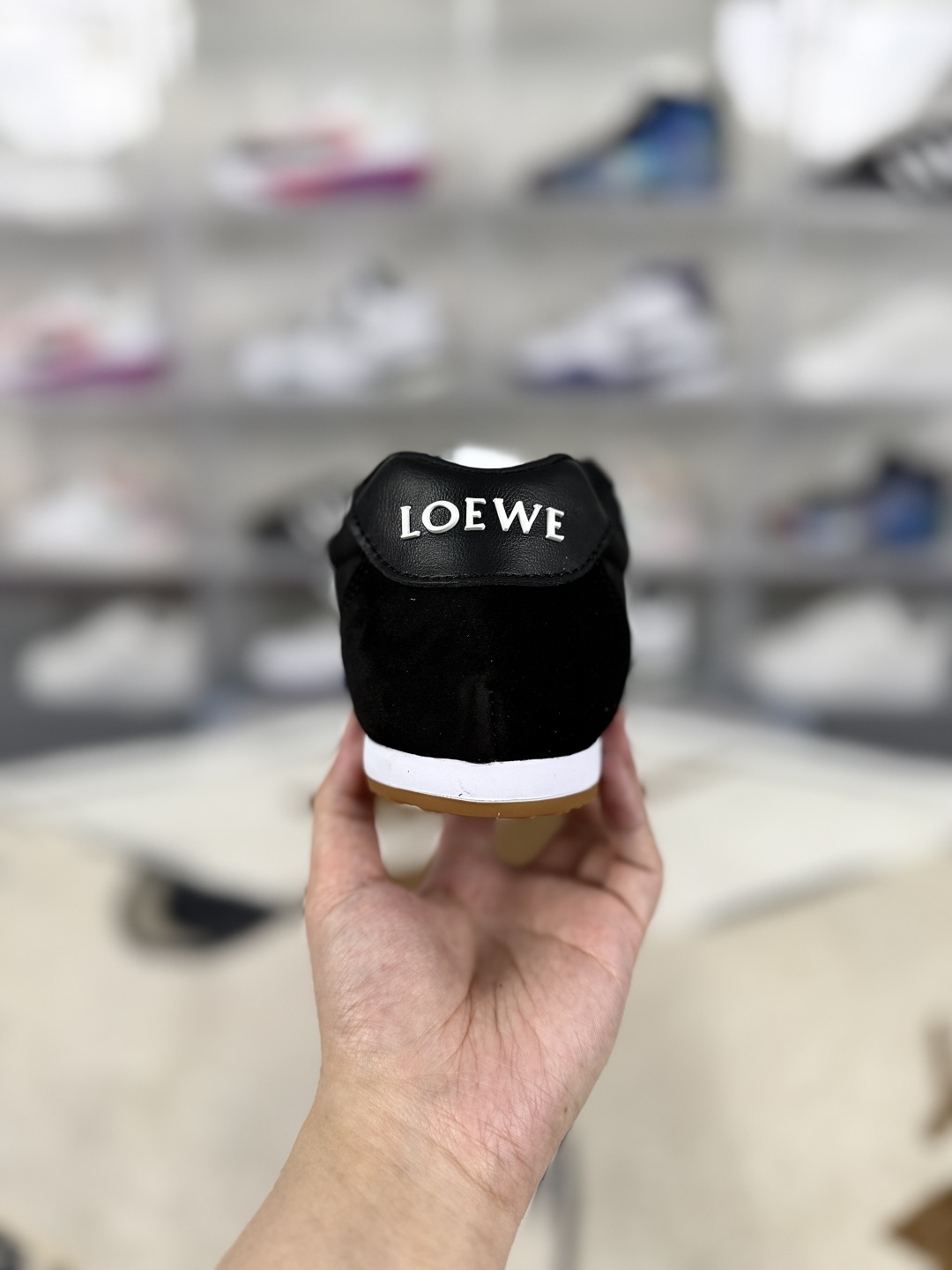 Loewe Ballet Runner 2.0: Calfskin Leather Sneakers, Round Toe, Lace-Up 4 cmp i1746109540707 5701 0 2