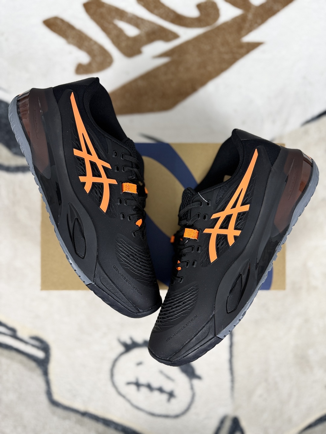 Asics GEL-RESOLUTION X Tennis Shoes - Comfort, Slip-Resistant, Black/Yellow 5 cmp i1746389479986 2490 0 6