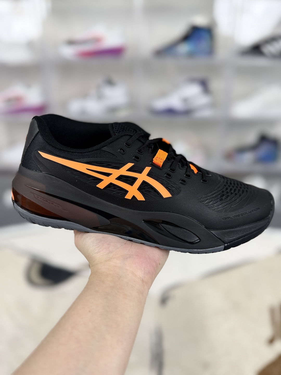 Asics GEL-RESOLUTION X Tennis Shoes - Comfort, Slip-Resistant, Black/Yellow 1 cmp i1746389479986 5732 0 0