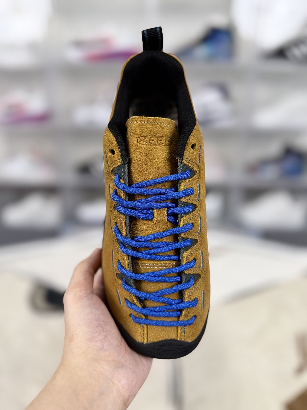 KEEN Jasper Suede Trail Shoes: Lightweight, Anti-Slip, Low-Top Outdoor Sneakers 4 cmp i1746822262619 5678 0 3