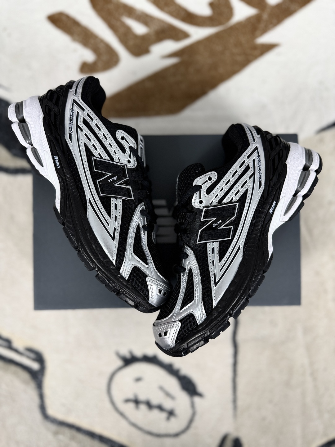New Balance 1906R Black Silver Retro Running Shoes for Men & Women 5 cmp i1746910075910 3358 0 6