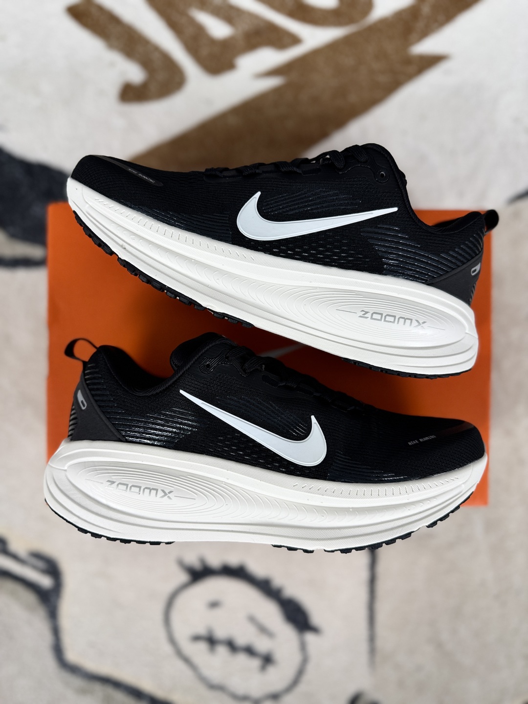 Nike Vomero 18 Running Shoes - Black & White, Comfortable & Durable 8 cmp i1746910173098 5740 0 7