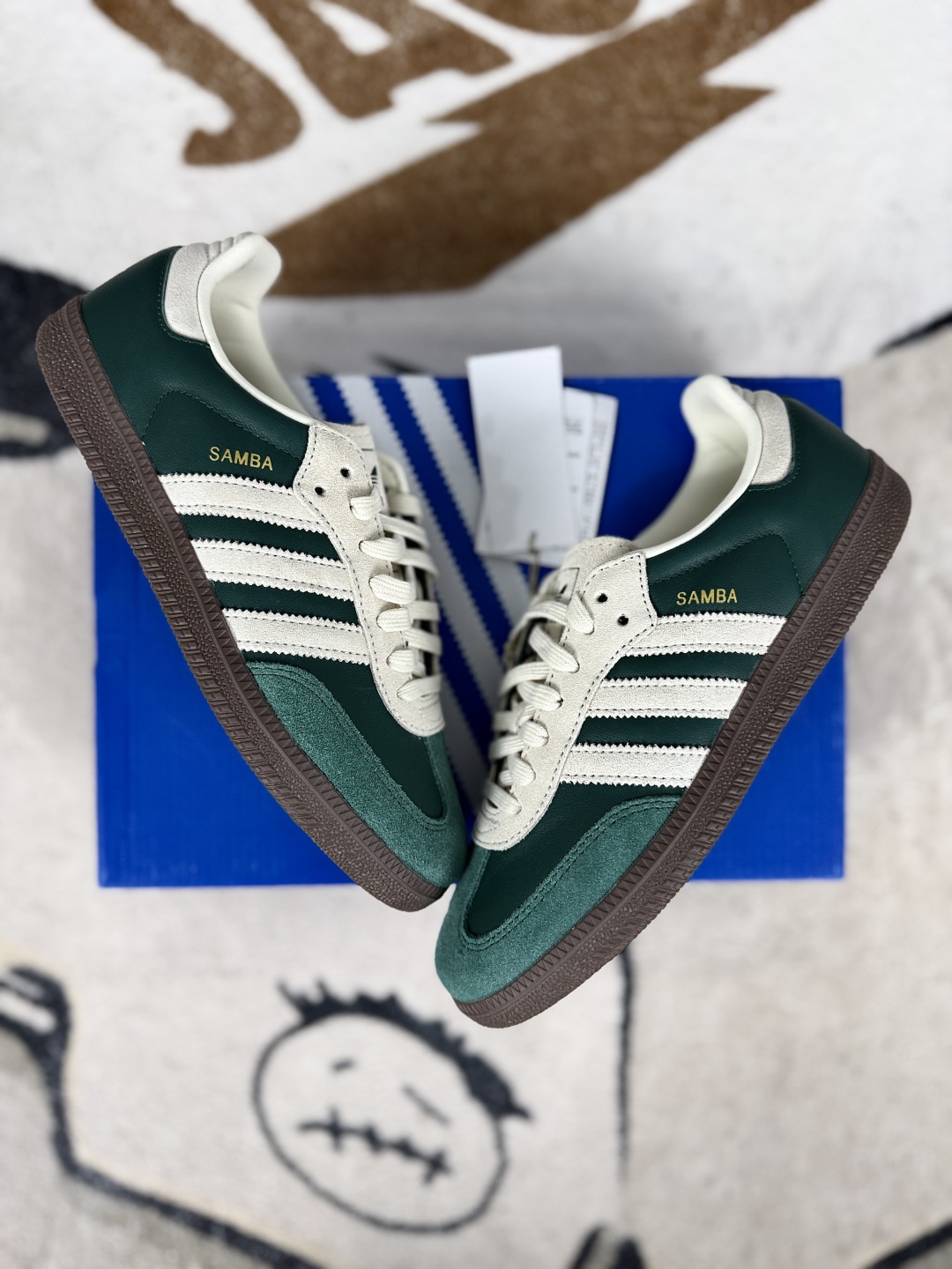 Adidas Originals Samba OG Green White: Comfortable, Stylish, and Durable Sneakers 5 cmp i1746910204465 9638 0 6