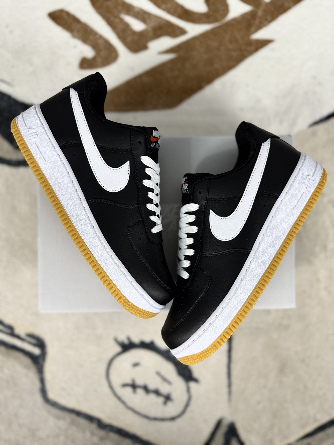 Nike Air Force 1 Low 'Anthracite' Black White Gum Sole - Iconic Sneaker 5 cmp i1746910338878 5120 0 6