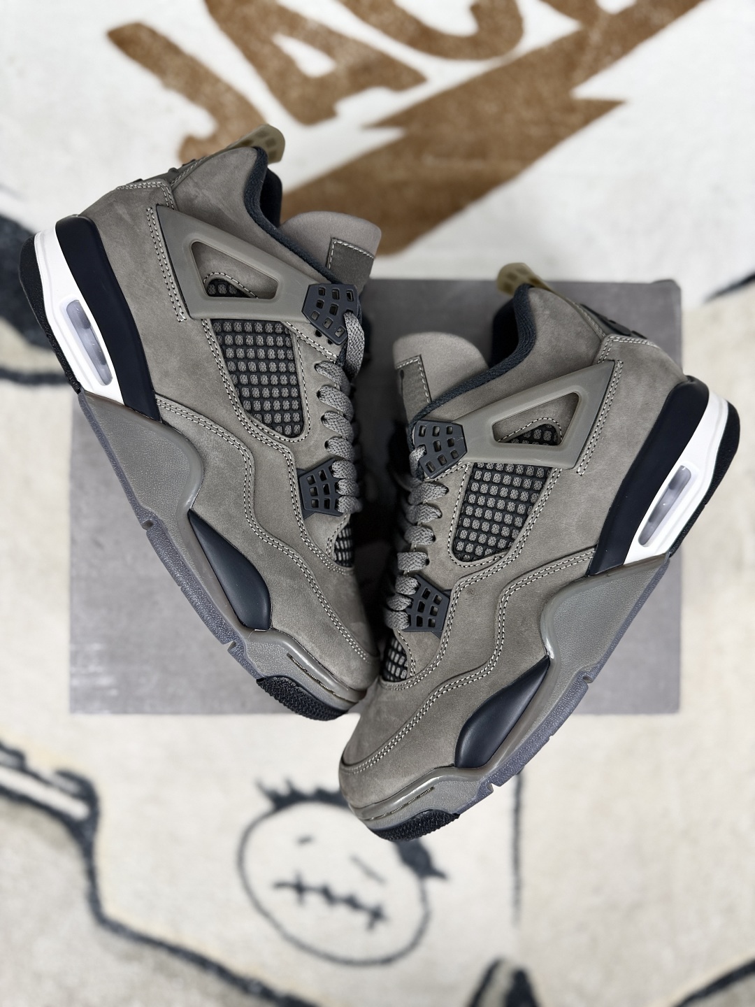 Air Jordan 4 Retro 'Cave Stone' Men's Shoes - Soft, Durable, and Stylish 5 cmp i1746910563865 9859 0 6