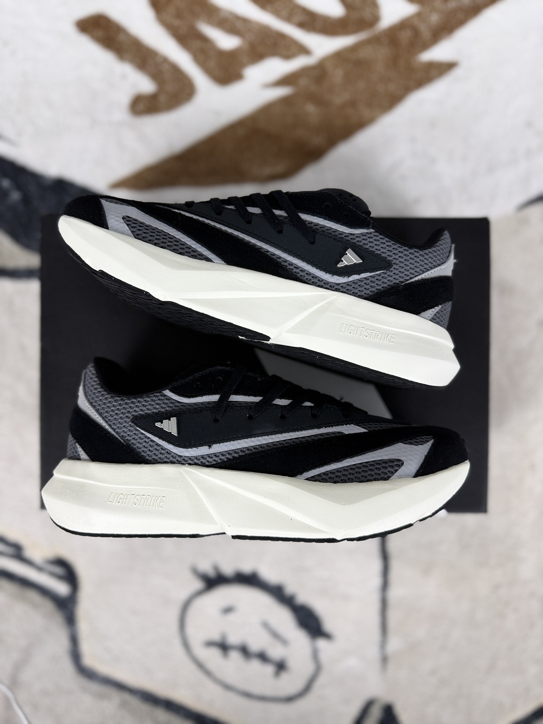 Adidas Lightblaze Women's Running Shoes - Black/Grey, Comfortable and Stylish 11 cmp i1747088467364 7840 0 9