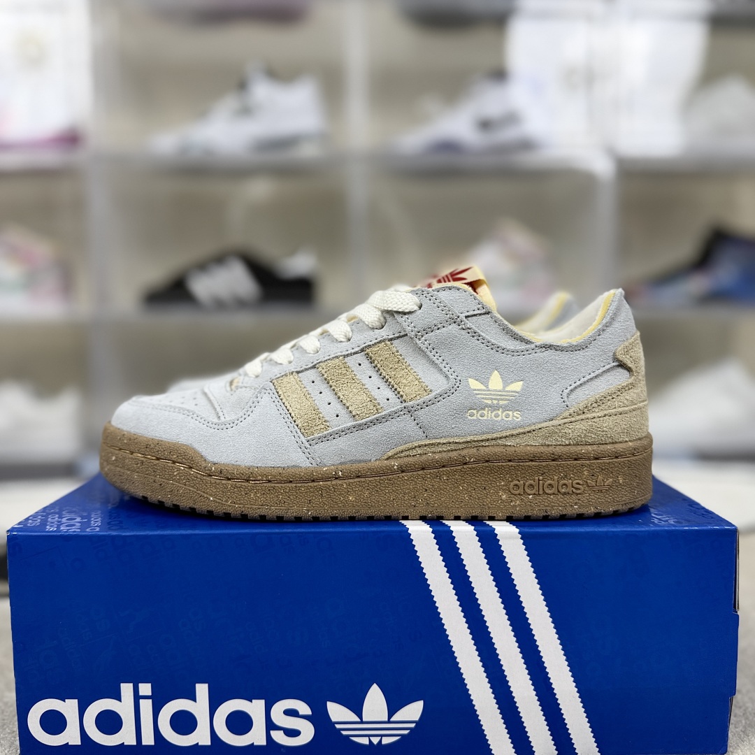 Adidas Originals Forum 84 Low: Blue & Brown Retro Basketball Sneakers 10 cmp i1747088709705 9663 0 8