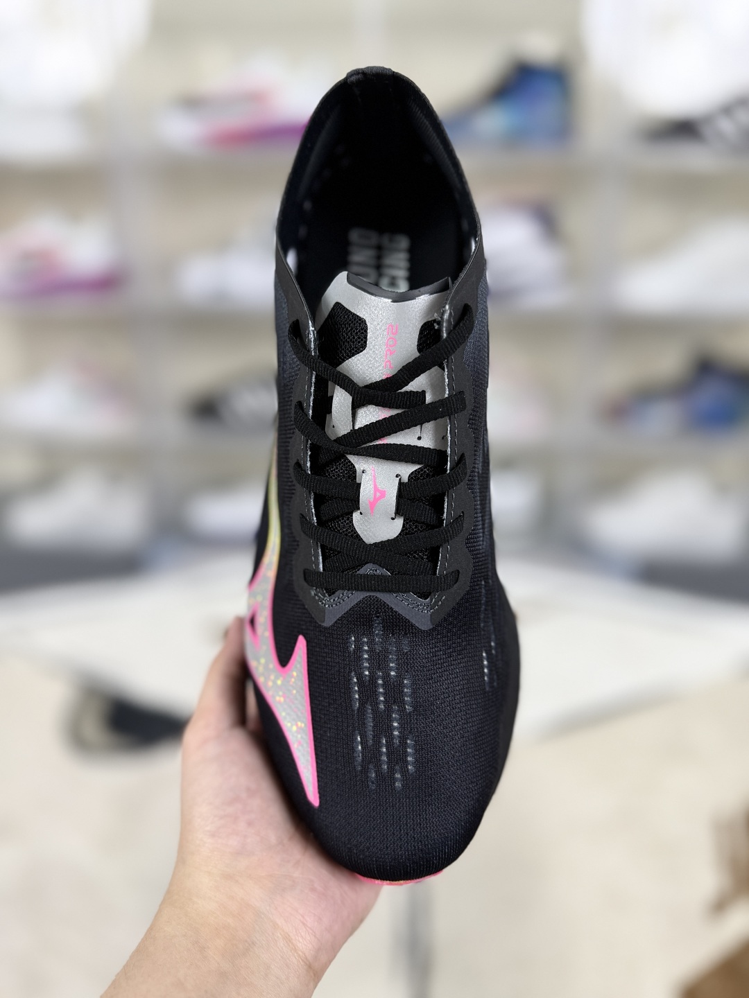 Mizuno Wave Rebellion Pro 2 Running Shoes - Black/Pink, Carbon Fiber Plate 5 cmp i1747088740763 1117 0 3