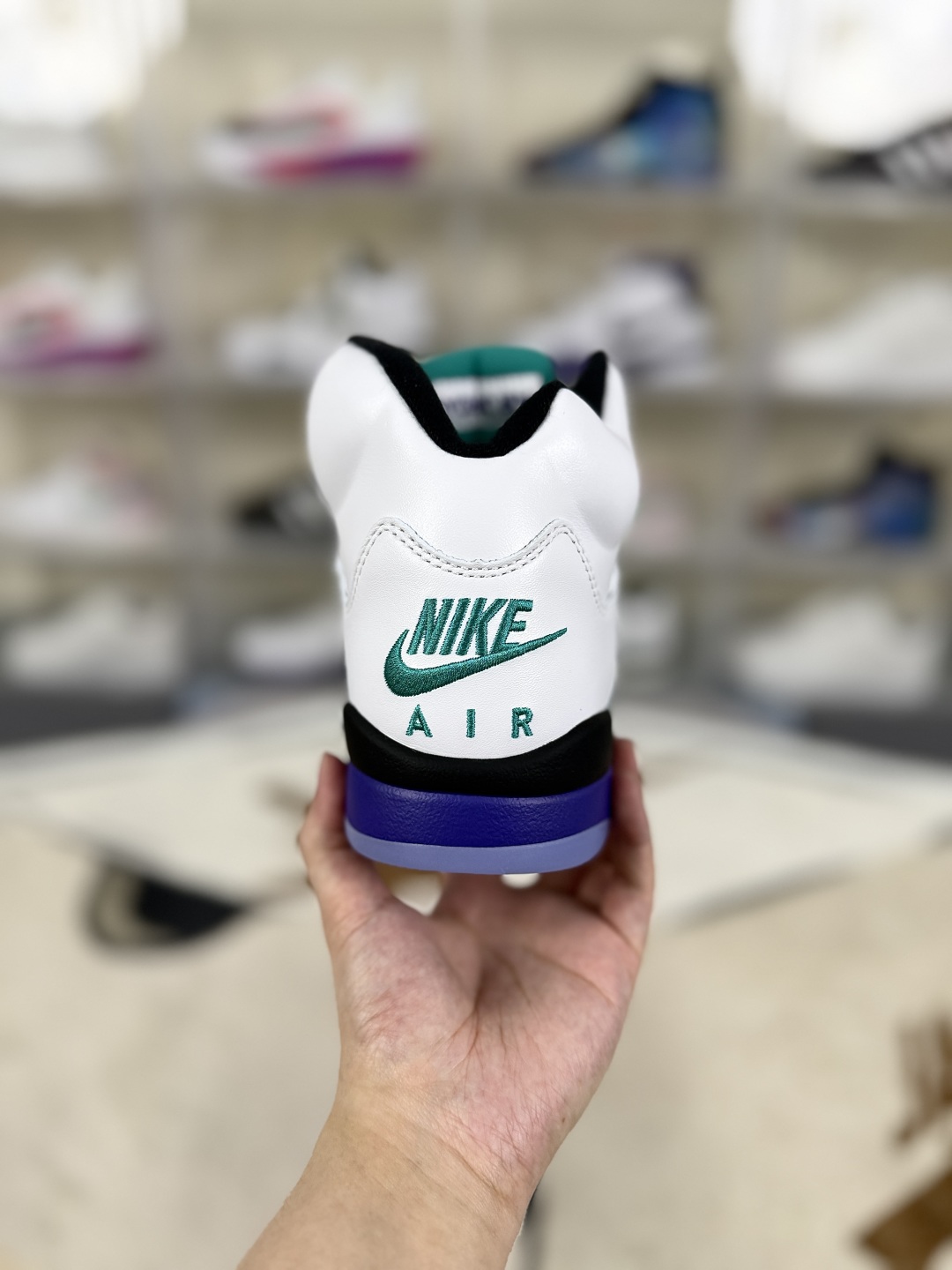 Nike Air Jordan 5 Retro OG Grape: Leather High-Top Basketball Shoes 4 cmp i1747261696355 7348 0 2
