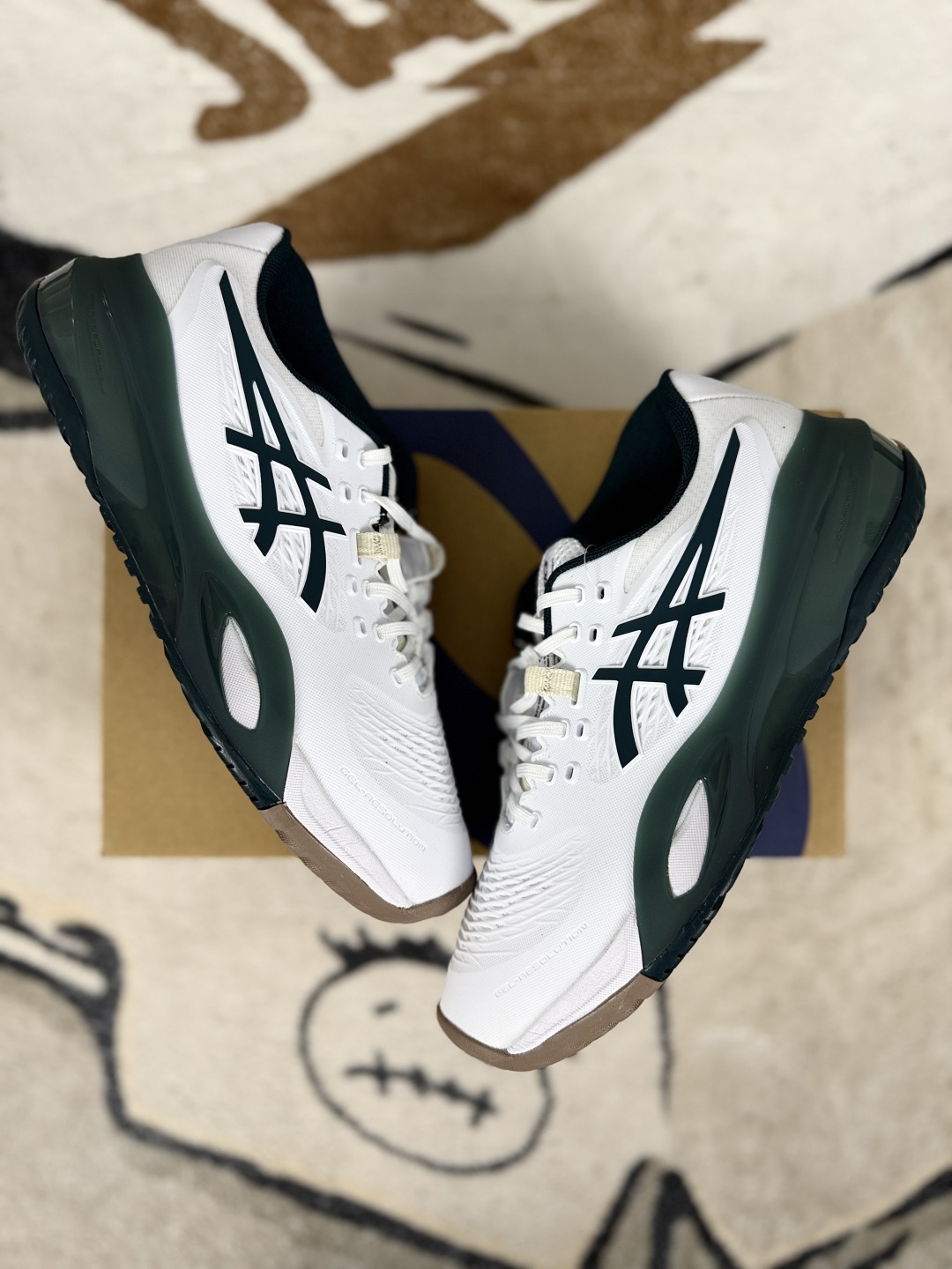 Asics GEL-RESOLUTION X White/Green Tennis Shoes - Comfort & Durability 5 cmp i1747262155712 1561 0 6