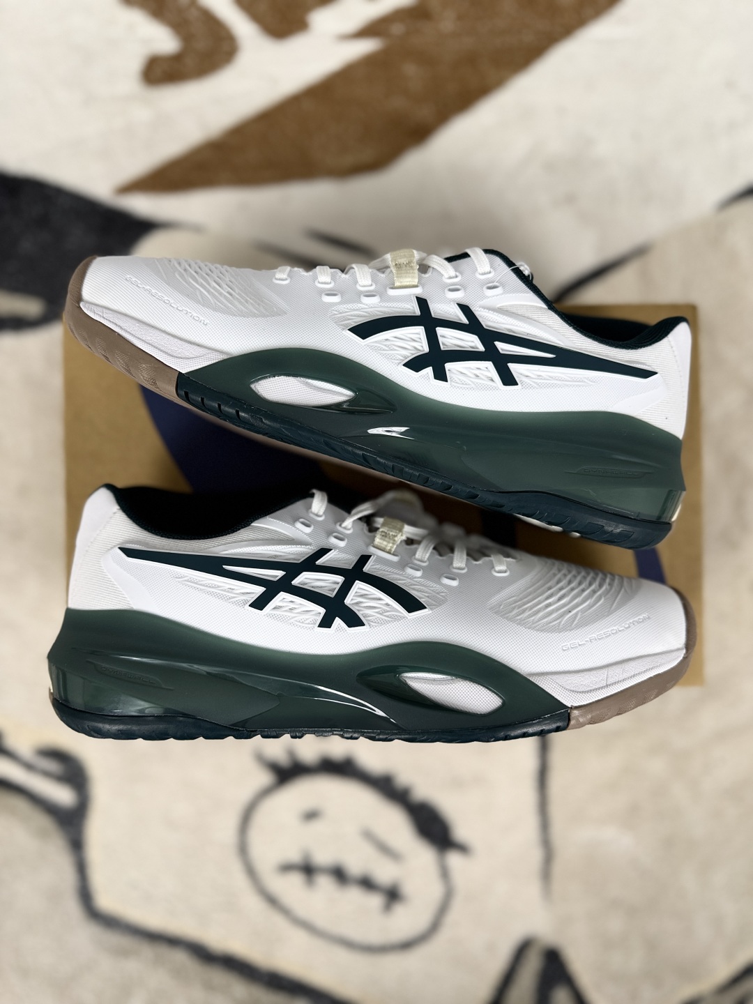 Asics GEL-RESOLUTION X White/Green Tennis Shoes - Comfort & Durability 8 cmp i1747262158354 1405 0 7